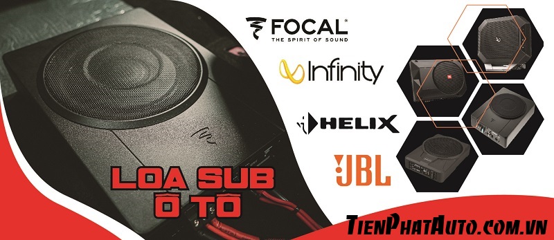 Loa sub ô tô giúp cải thiện hiệu suất âm thanh xe được hay hơn