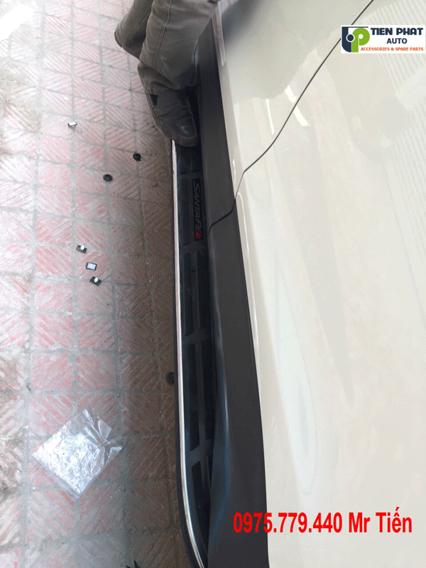 Bệ Bước Chân Cho Huyndai Santafe 2018-2019
