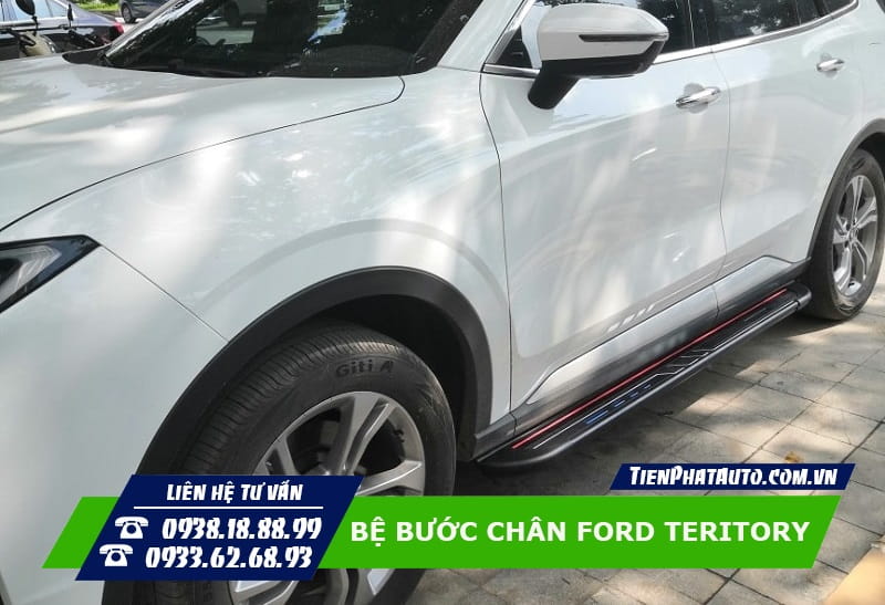 Hình ảnh mẫu bệ bước chân cho xe Ford Territory 2