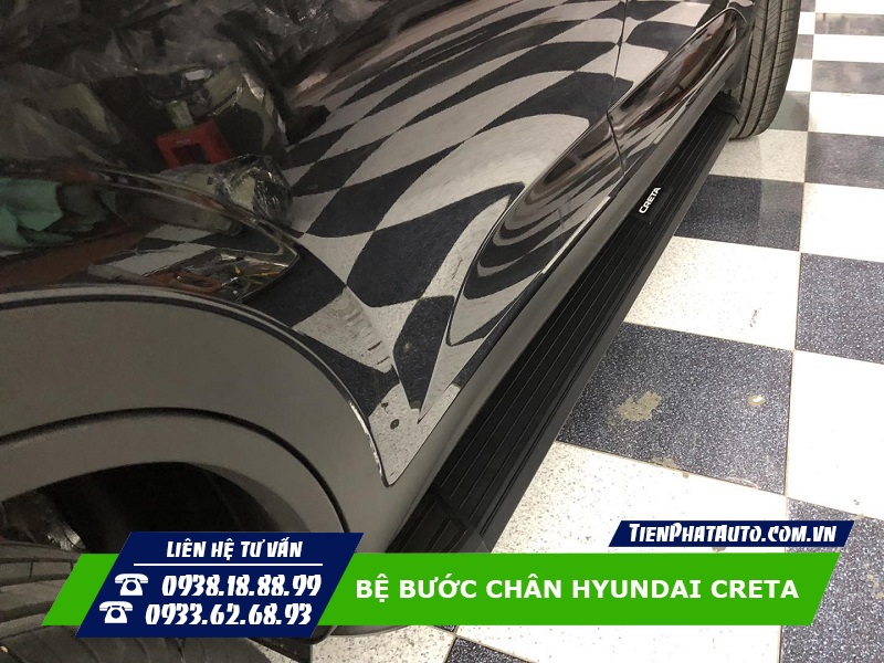 Bệ bước chân Hyundai Creta là phụ kiện mà bạn nên lắp thêm