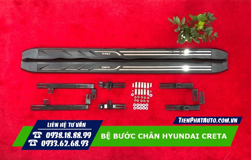 Mẫu bệ bước chân cho xe Hyundai Creta loại đúc