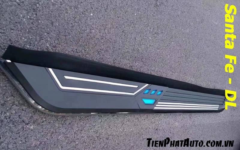 Mẫu bệ bước chân cho xe Hyundai Santafe 2021 2
