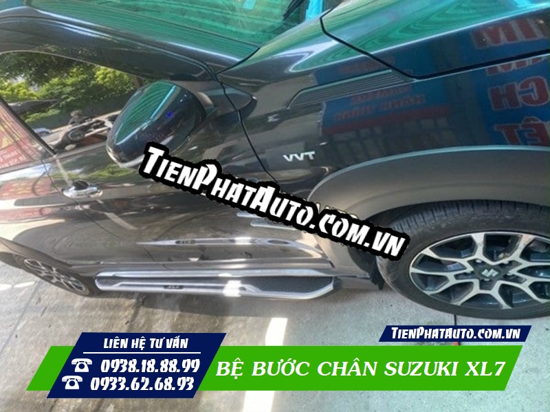 Bệ bước chân Suzuki XL7 được lắp đặt tại Tiến Phát Auto
