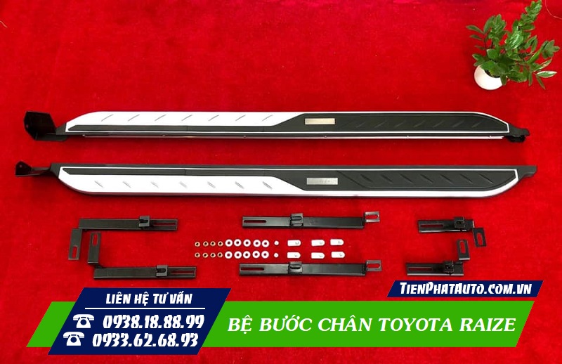 Hình ảnh mẫu bệ bước chân cho xe Toyota Raize 2