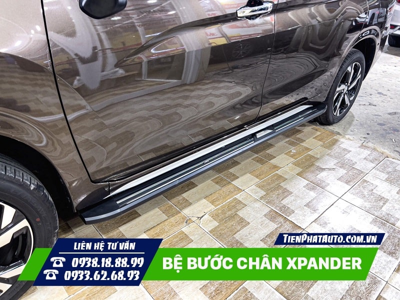 Lắp bệ bước chân cho Xpander 2023 giúp mang lại nhiều sự tiện lợi khi sử dụng