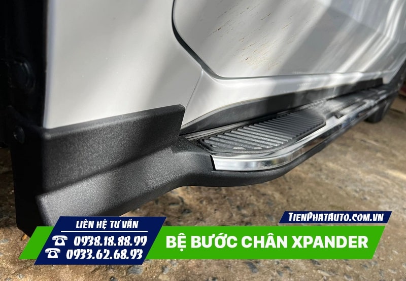 Bệ bước chân Xpander 2023 thiết kế chuẩn phom xe lắp đặt vừa vặn