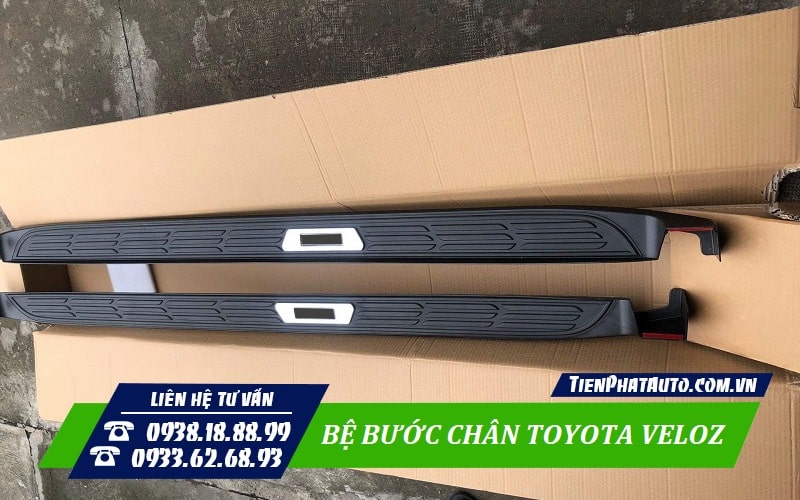 Bệ bước chân Toyota Veloz giúp mang lại nhiều sự tiện lợi khi sử dụng