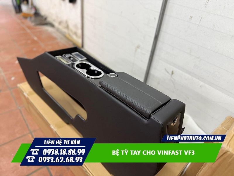 Bệ tỳ tay cho Vinfast VF3 là sản phẩm tiện lợi không thể thiếu