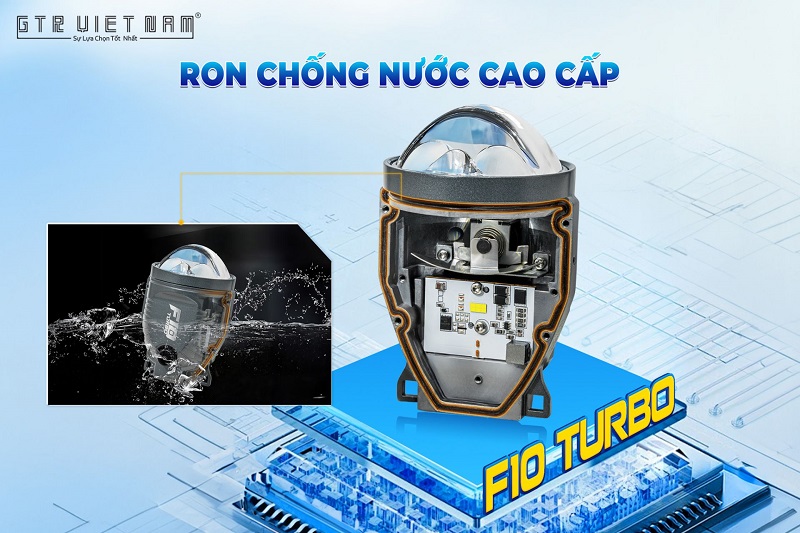 Khả năng chống nước cao cấp đạt tiêu chuẩn IP68