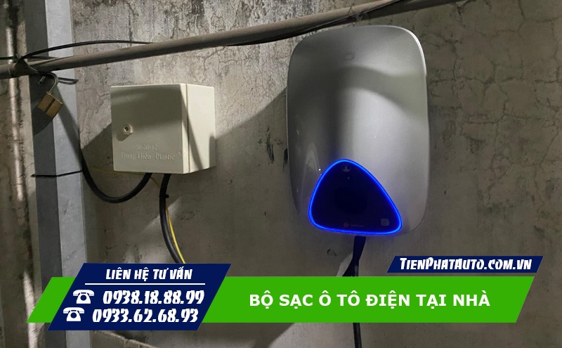 Hình ảnh bộ sạc ô tô điện tại nhà thương hiệu GENTEK
