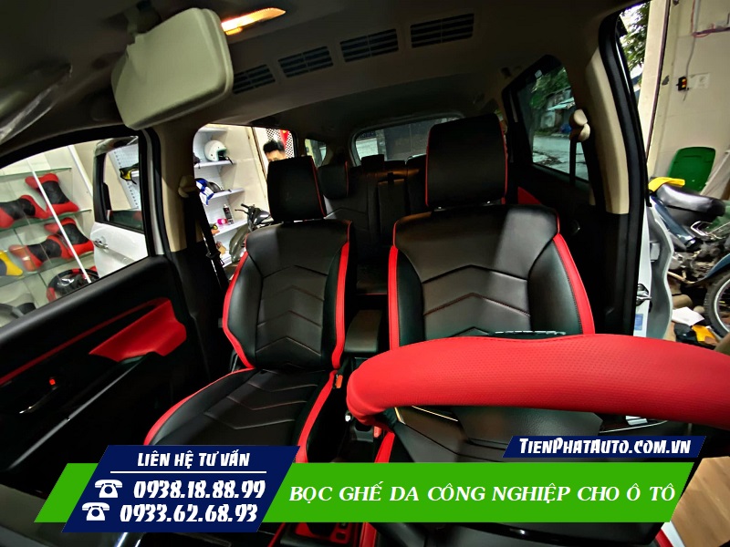 Bọc ghế da công nghiệp giúp mang lại nhiều sự tiện lợi khi sử dụng