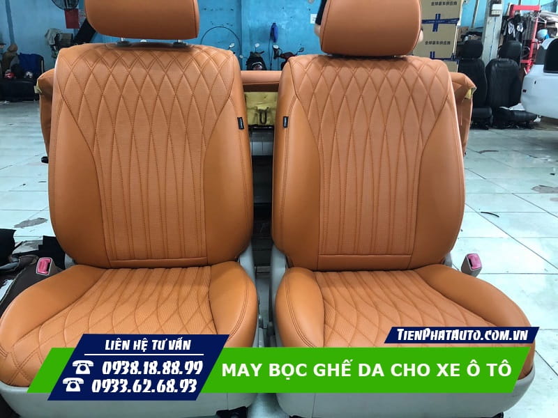 Hình ảnh mẫu bọc ghế da cho xe ô tô mẫu 7