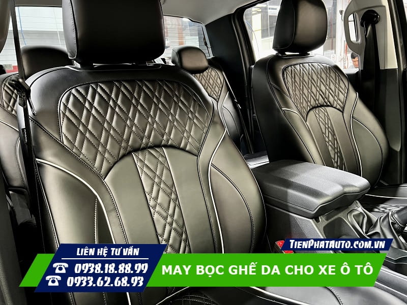 Hình ảnh mẫu bọc ghế da cho xe ô tô mẫu 4