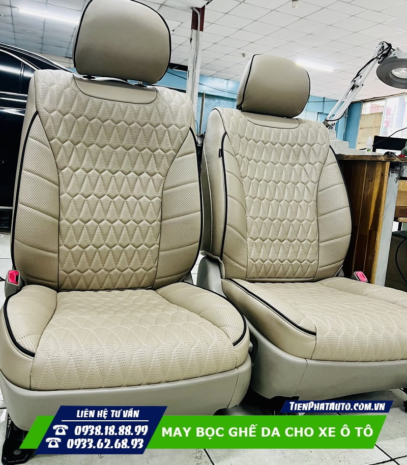 Hình ảnh mẫu bọc ghế da cho xe ô tô mẫu 9