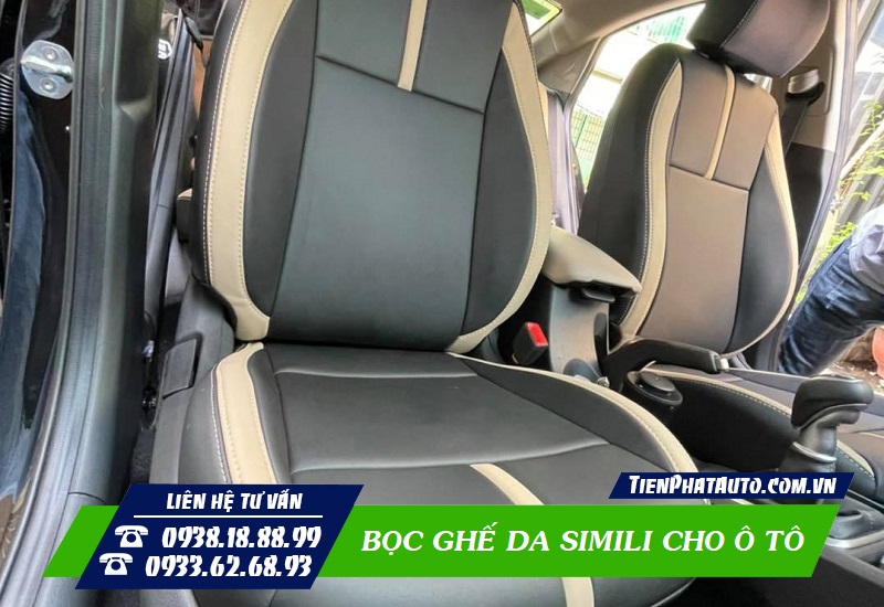 Tiến Phát Auto chuyên bọc ghế da chất liệu Simili tại TPHCM
