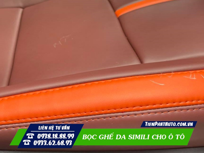 Bọc ghế da ô tô chất liệu Simili giá rẻ tốt nhất tại TPHCM