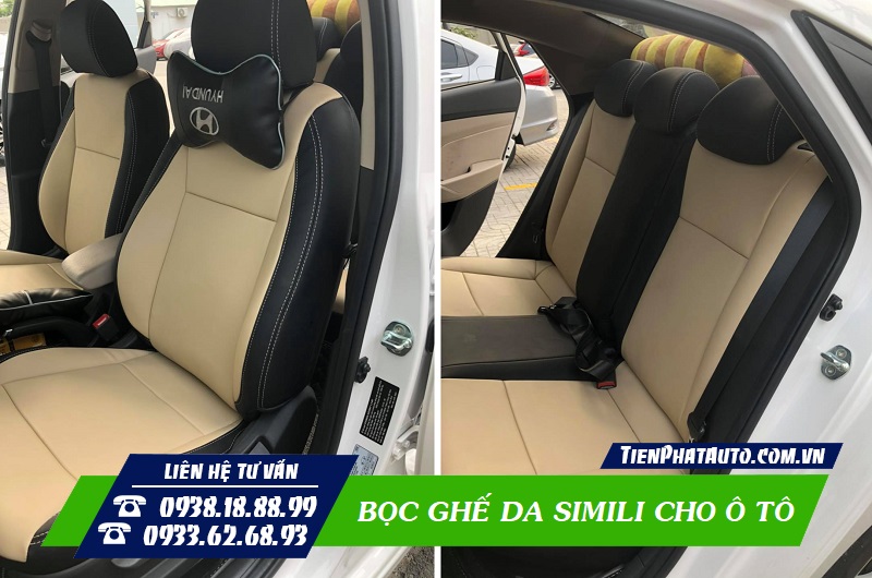 Ghế da simili sẽ có độ bền cao hơn so với ghế chất liệu nỉ
