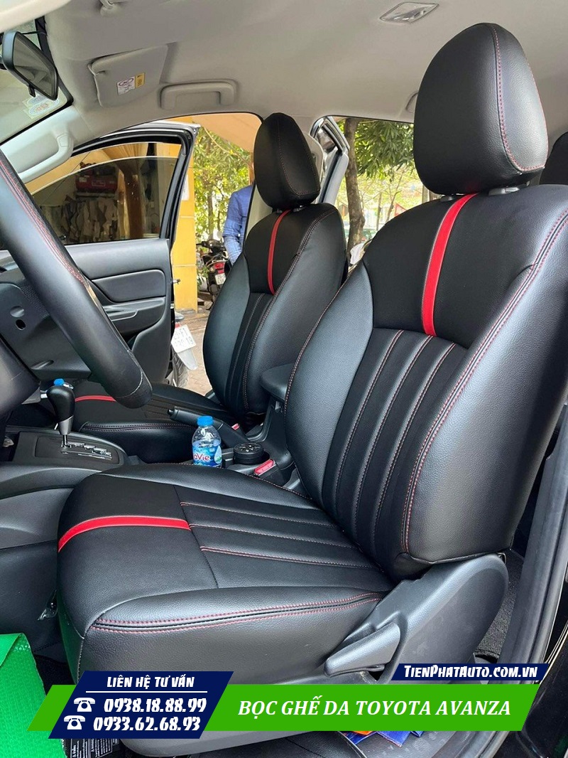 Tiến Phát Auto chuyên bọc ghế da công nghiệp cho xe Toyota Avanza