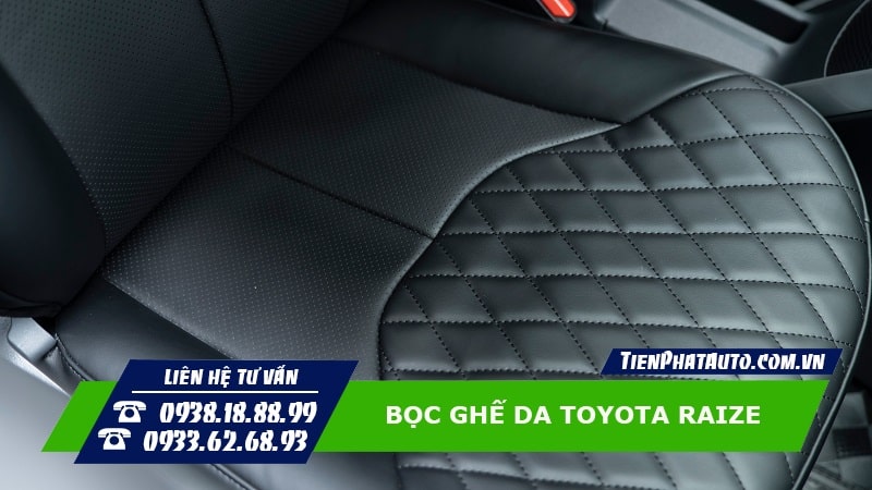 Chất liệu cao cấp, đường chỉ may thẩm mỹ mang lại sự sang trọng cho xe