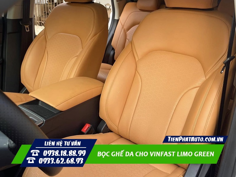 Bọc ghế da cho Vinfast Limo Green là lựa chọn không thể bỏ qua