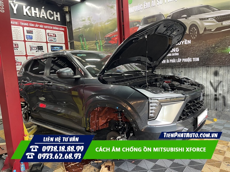 Giải pháp cách âm chống ồn cho Xforce được nhiều chủ xe quan tâm