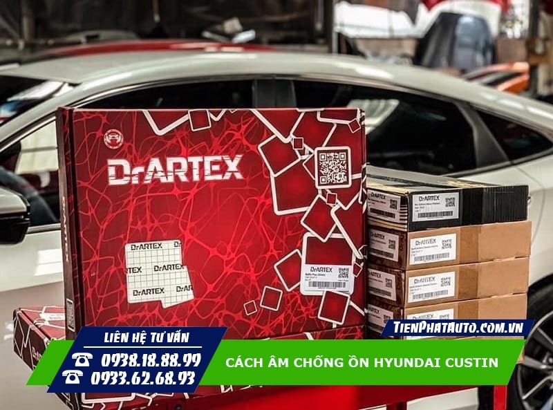 Hình ảnh vật liệu cách âm Dr Artex chính hãng Nga