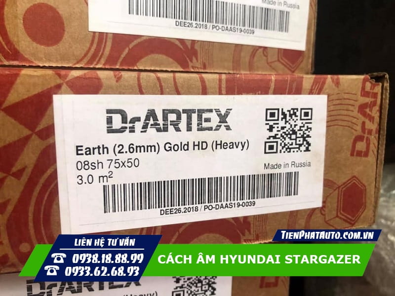 Drartex chính hãng Nga là thương hiệu cách âm tốt nhất hiện nay