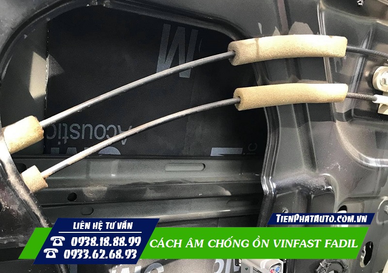 Khả năng giảm ồn hiệu quả đến 70% khi dán cách âm cho Vinfast Fadil
