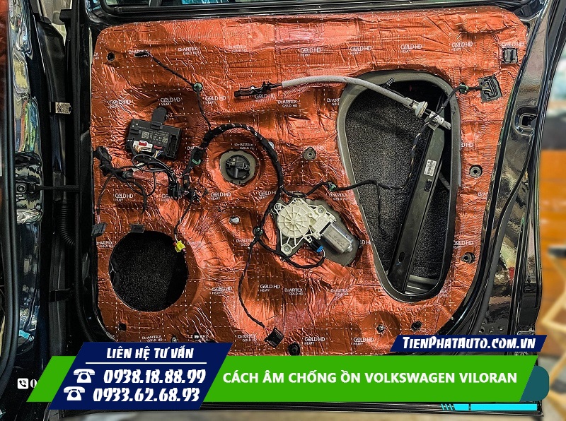 Cách âm cho xe Volkswagen Viloran là giải pháp chống ồn hiệu quả