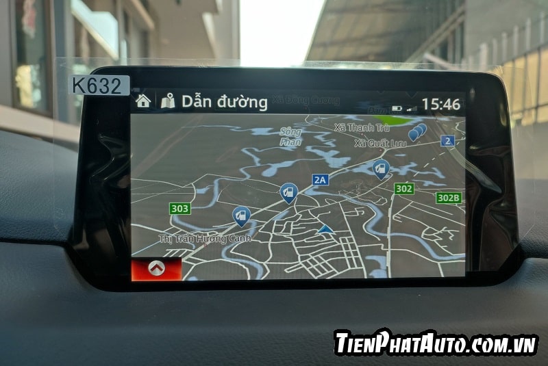 Việt hóa bản đồ Navigation trên màn hình zin xe Mazda