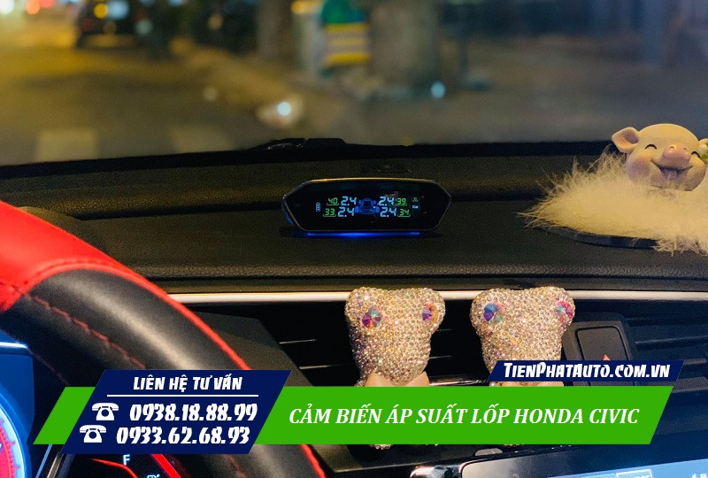 Cảm biến áp suất lốp Honda Civic là phụ kiện cần thiết không thể thiếu