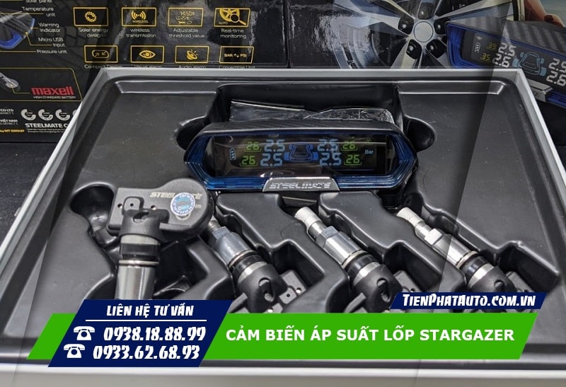 Lắp cảm biến áp suất lốp Hyundai Stargazer mang lại nhiều sự tiện lợi