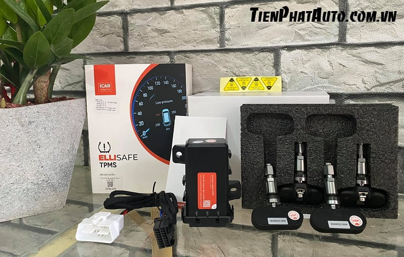 Bộ cảm biến áp suất lốp Ellisafe i30 dành riêng cho Kia Sedona