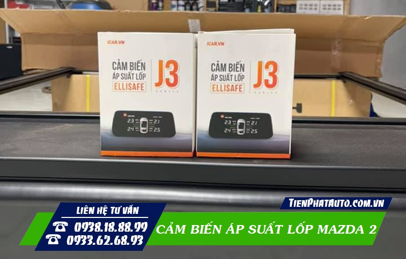 Áp suất lốp chuyên dụng cho Mazda thương hiệu Ellisafe J3