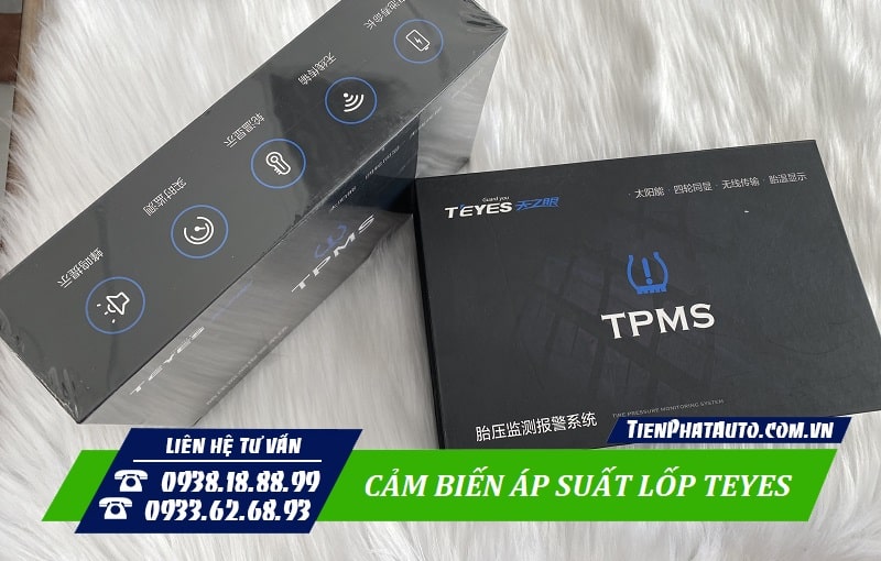 Tiến Phát Auto chuyên lắp cảm biến áp suất lốp TEYES chính hãng