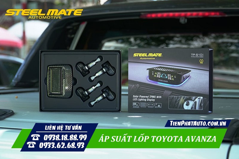 Cảm biến áp suất lốp Toyota Avanza là phụ kiện không thể thiếu trên xe