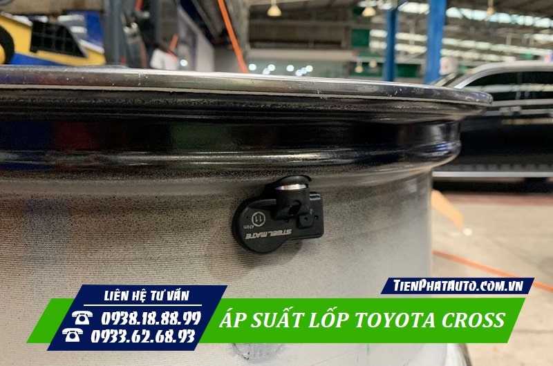 Áp suất lốp van trong được lắp bên trong lốp giúp báo chính xác