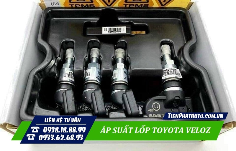 Bộ cảm biến áp suất lốp cho Toyota Veloz van gắn bên trong lốp
