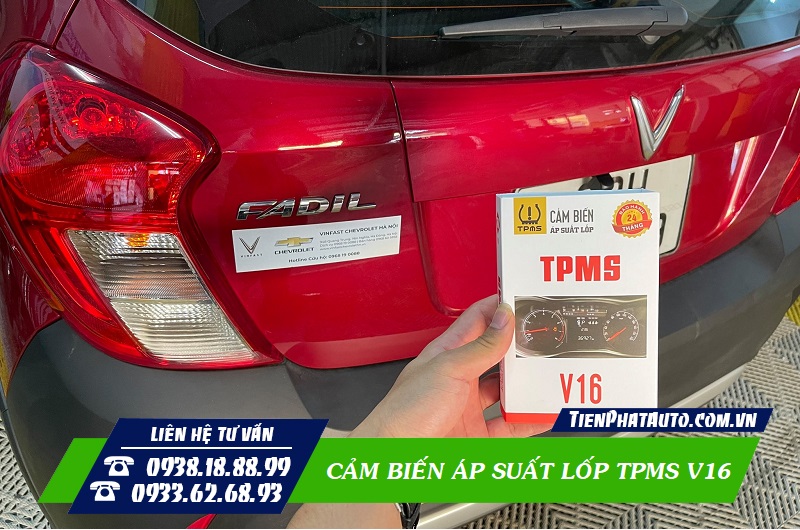 Hệ thống sẽ thông báo ngay cho bạn khi lốp có dấu hiệu bị xì hơi hoặc non