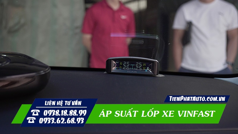 Áp suất lốp Vinfast giúp dễ dàng kiểm soát nhiệt độ lốp xe
