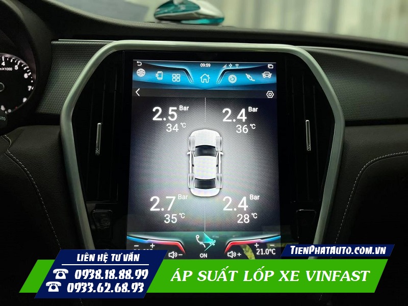 Cảm biến áp suất lốp là phụ kiện hầu như không thể thiếu trên xe