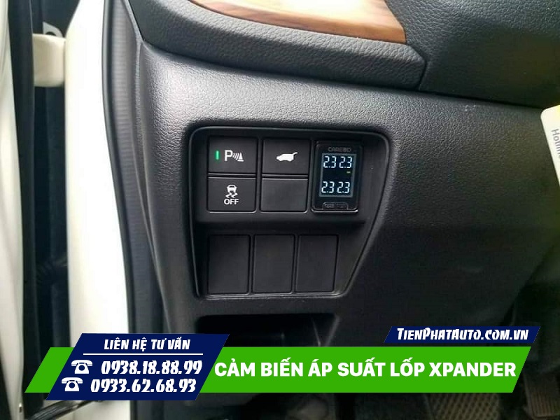 Cảm biến áp suất lốp Xpander 2022 loại gắn vị trí cổng chờ của xe