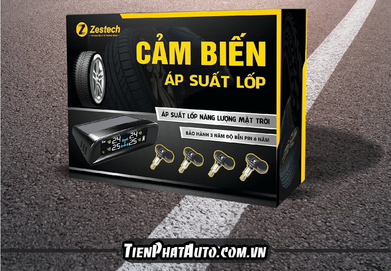 Cảm biến áp suất lốp giúp giám sát áp suất và nhiệt độ lốp xe hiệu quả