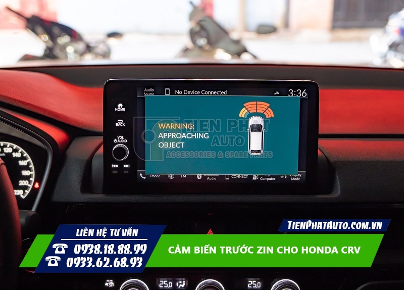 Cảm biến trước Zin cho Honda CRV 2024 cảnh báo trên màn hình
