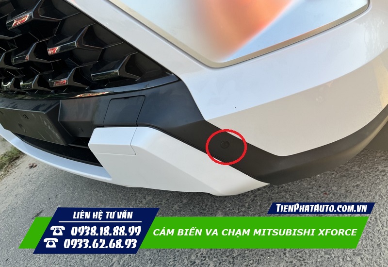 Cảm biến va chạm Xforce thiết kế theo xe tính thẩm mỹ cao