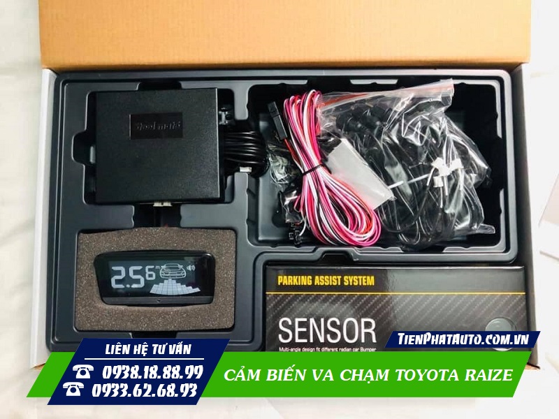 Trọn bộ cảm biến va chạm dành cho xe Toyota Raize