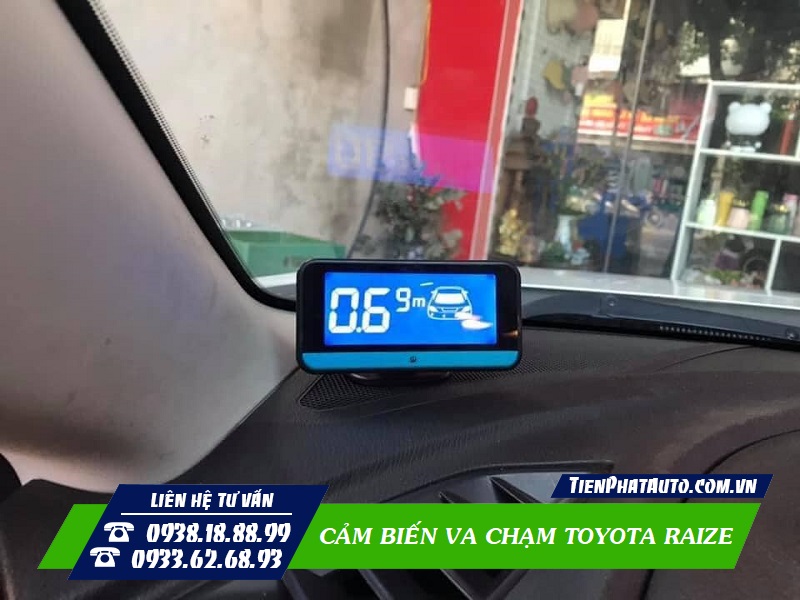 Hệ thống cảnh báo bằng âm thanh và hình ảnh khi gặp vật cản