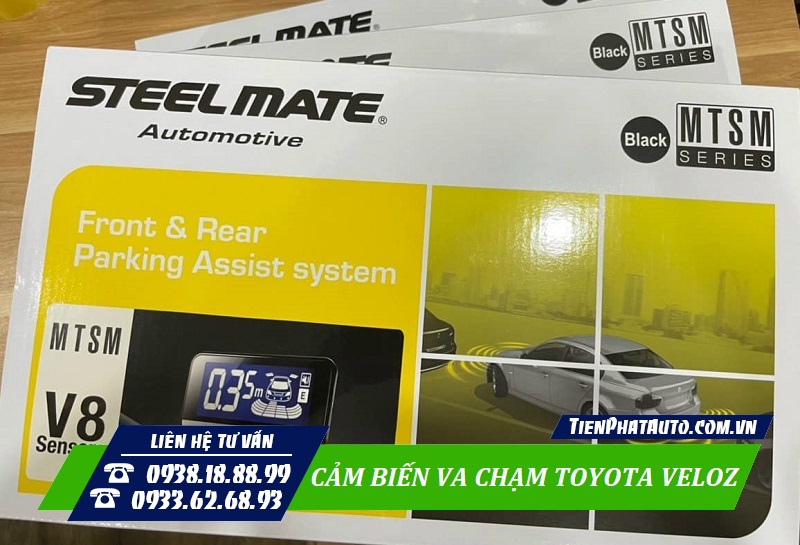 Cảm biến va chạm là phụ kiện cần thiết nên được trang bị cho Toyota Veloz