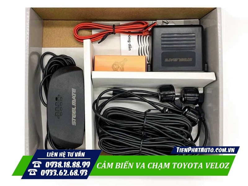 Trọn bộ cảm biến va chạm dành cho xe Toyota Veloz
