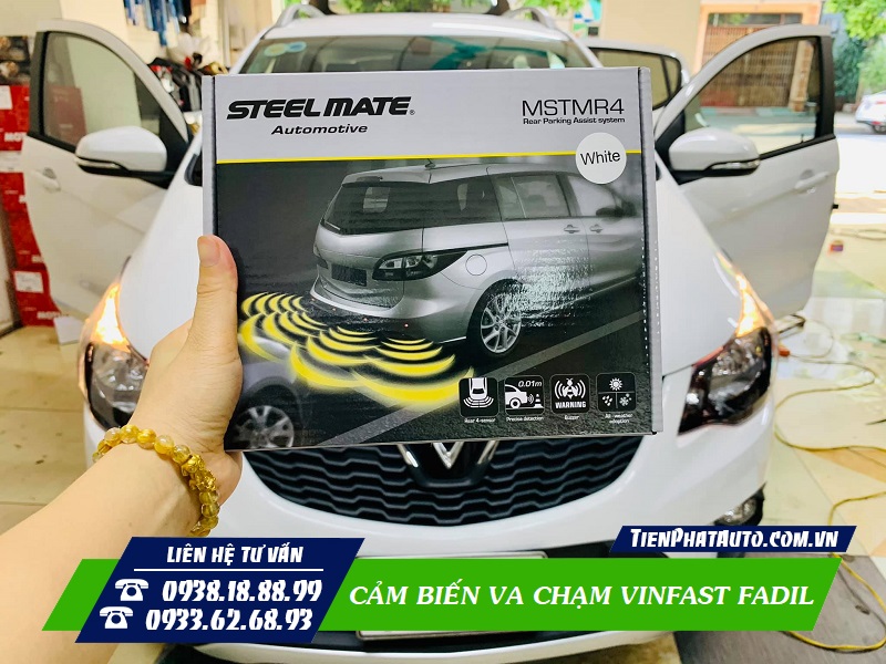 Cảm biến va chạm Vinfast Fadil giúp cảnh báo va chạm sớm hiệu quả
